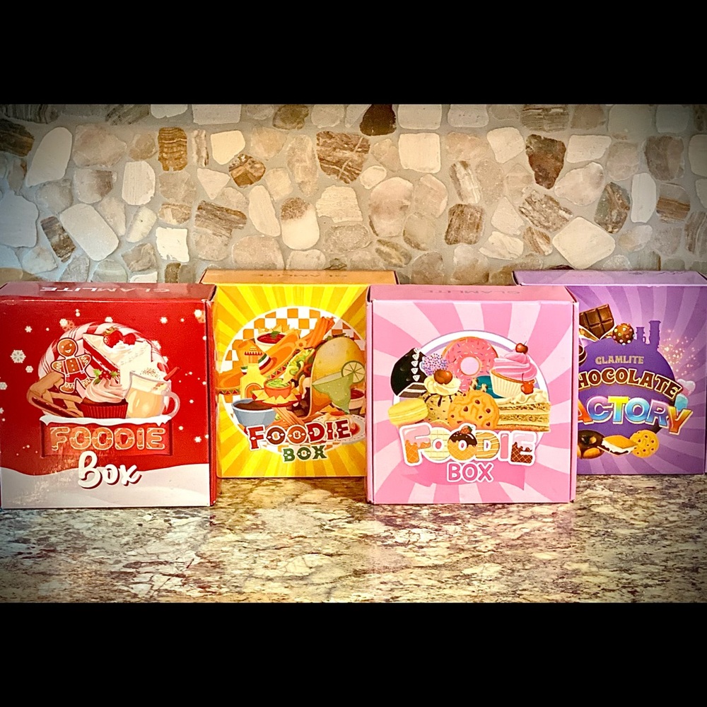 Glamlite foodie PR boxes limited edition!